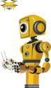 2+4H-KIDS-2024-robot-jaune